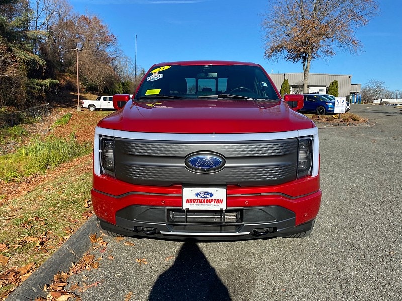 Certified 2023 Ford F-150 Lightning Lariat with VIN 1FTVW1EV9PWG49723 for sale in Northampton, MA