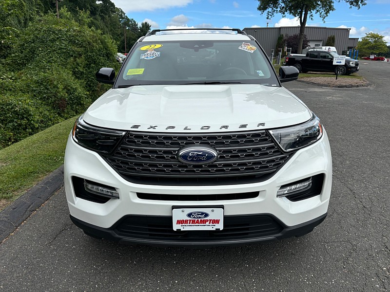 Certified 2022 Ford Explorer XLT with VIN 1FMSK8DH8NGC01124 for sale in Northampton, MA