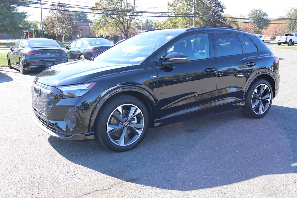 Used 2024 Audi Q4 e-tron Premium Plus 55 quattro Black Optic SUV