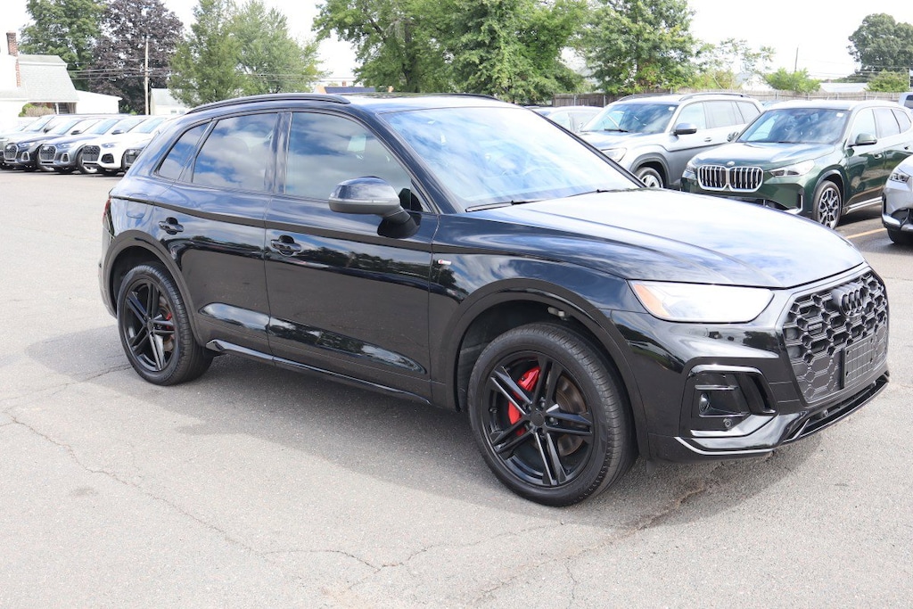 Used 2025 Audi Q5 e S line Premium Plus 55 TFSI e quattro Black Optic SUV