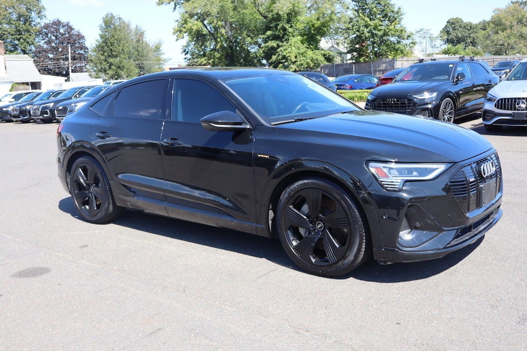 Used 2021 Audi e-tron Sportback Prestige quattro Black Optic SUV