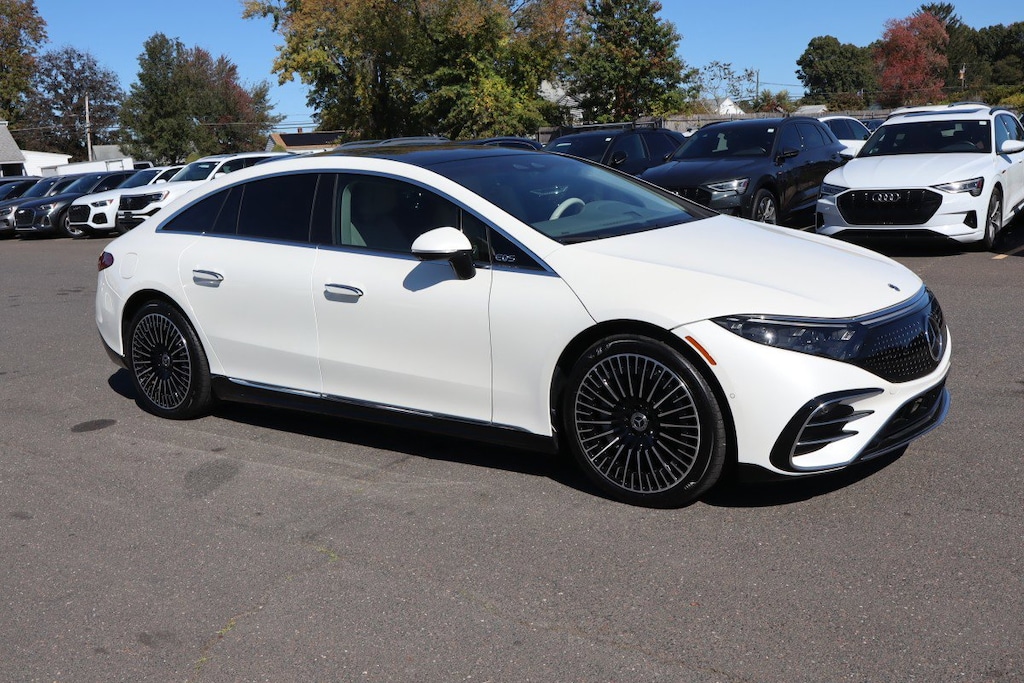 Used 2022 Mercedes-Benz EQS 580 Sedan EQS 580 4MATIC Sedan Exec Rear Seat Sedan