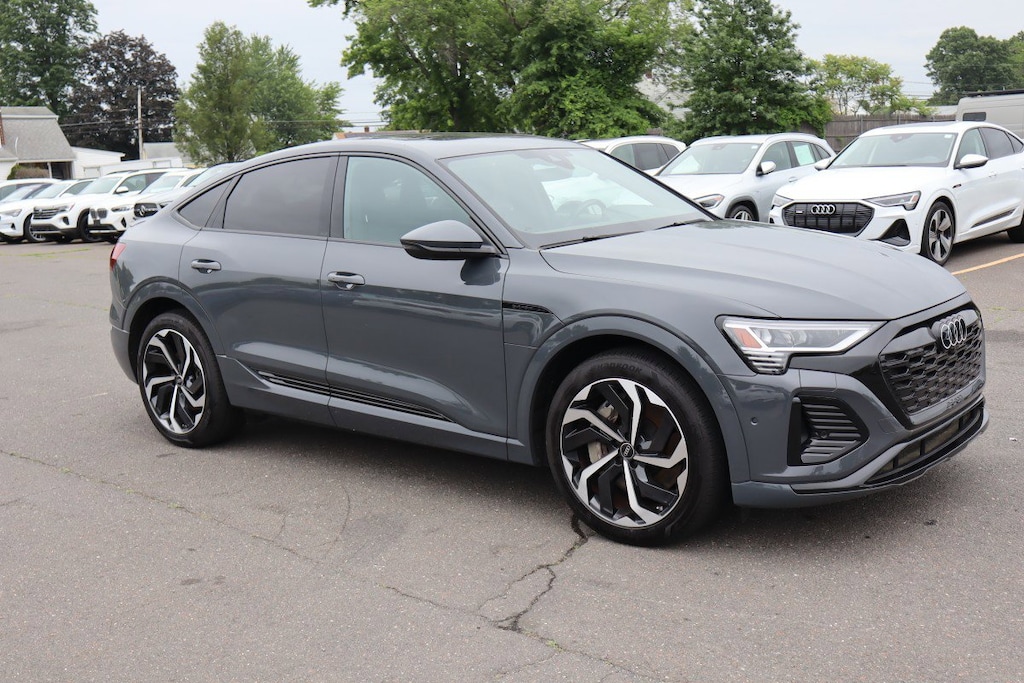 Used 2024 Audi Q8 Sportback e-tron S line Premium Plus quattro Black Optic SUV