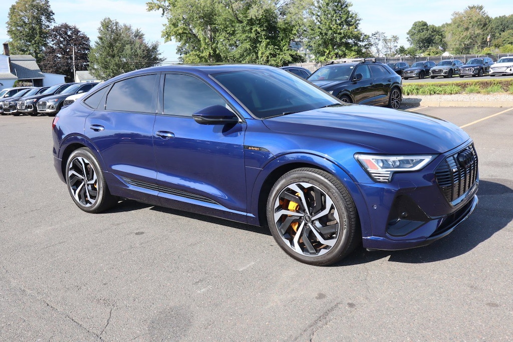 Used 2022 Audi e-tron Sportback S line Premium Plus quattro Black Optic SUV