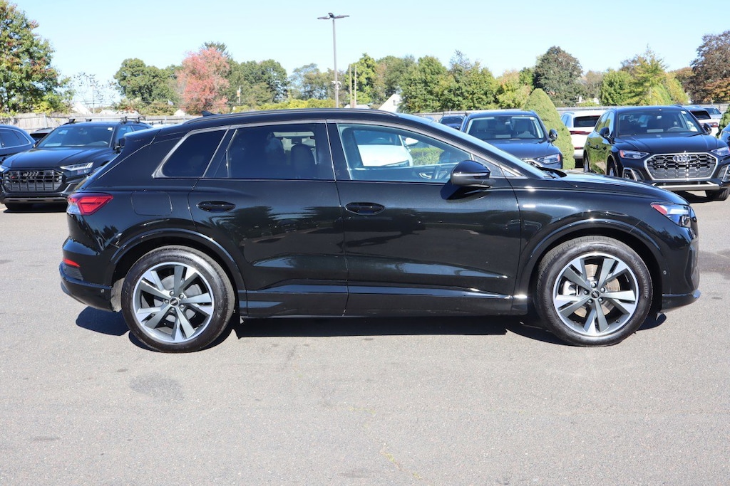 Used 2024 Audi Q4 e-tron Premium Plus 55 quattro Black Optic SUV