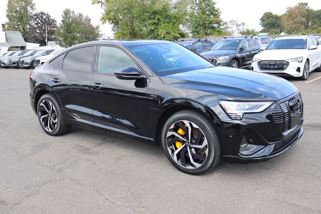Used 2022 Audi e-tron Sportback S line Premium Plus quattro Black Optic SUV