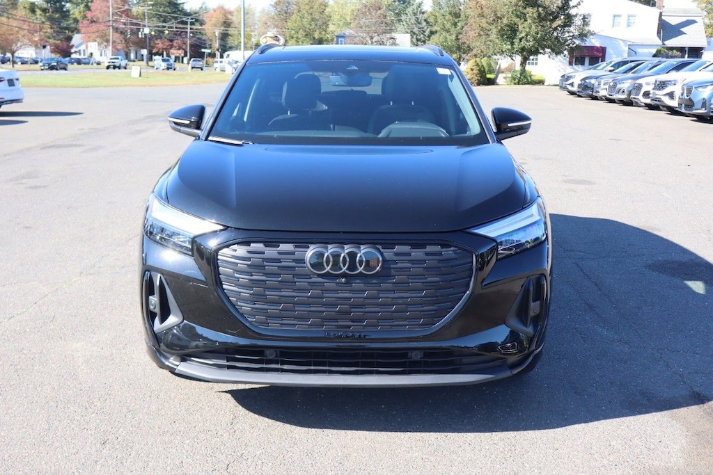 Used 2024 Audi Q4 e-tron Premium Plus 55 quattro Black Optic SUV