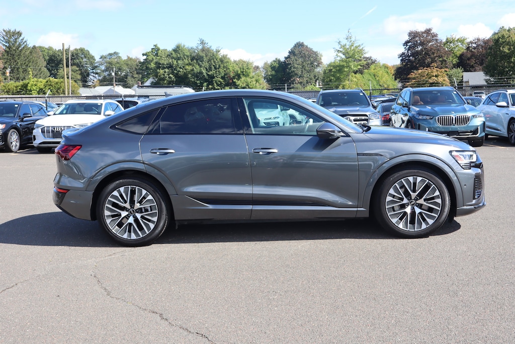 Used 2024 Audi Q8 Sportback e-tron S line Premium Plus quattro Black Optic SUV