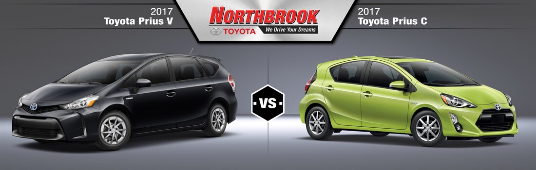 Prius C Vs Prius >> 2017 Toyota Prius V Vs 2017 Toyota Prius C In Northbrook Il Prius C Vs Prius >> 2017 Toyota Prius V Vs 2017 Toyota Prius C In Northbrook Il