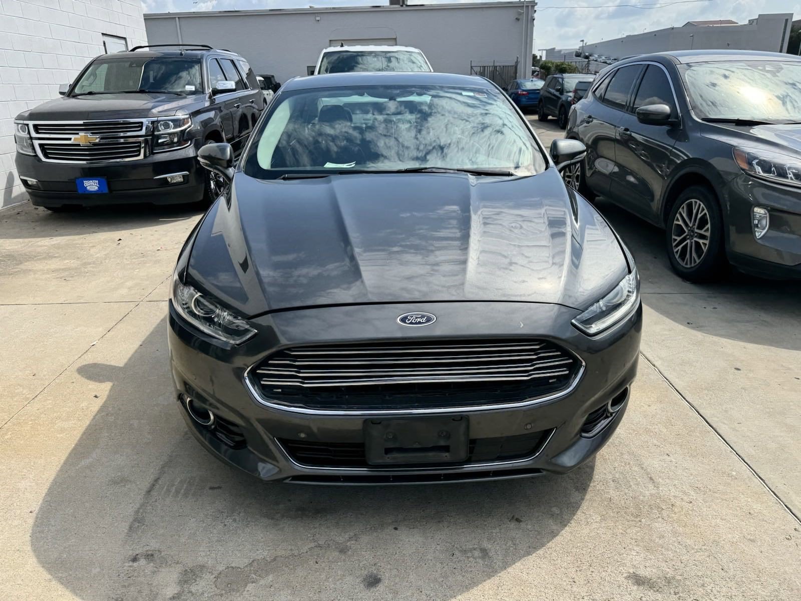 Used 2015 Ford Fusion Energi SE Luxury with VIN 3FA6P0PU5FR247480 for sale in Richardson, TX