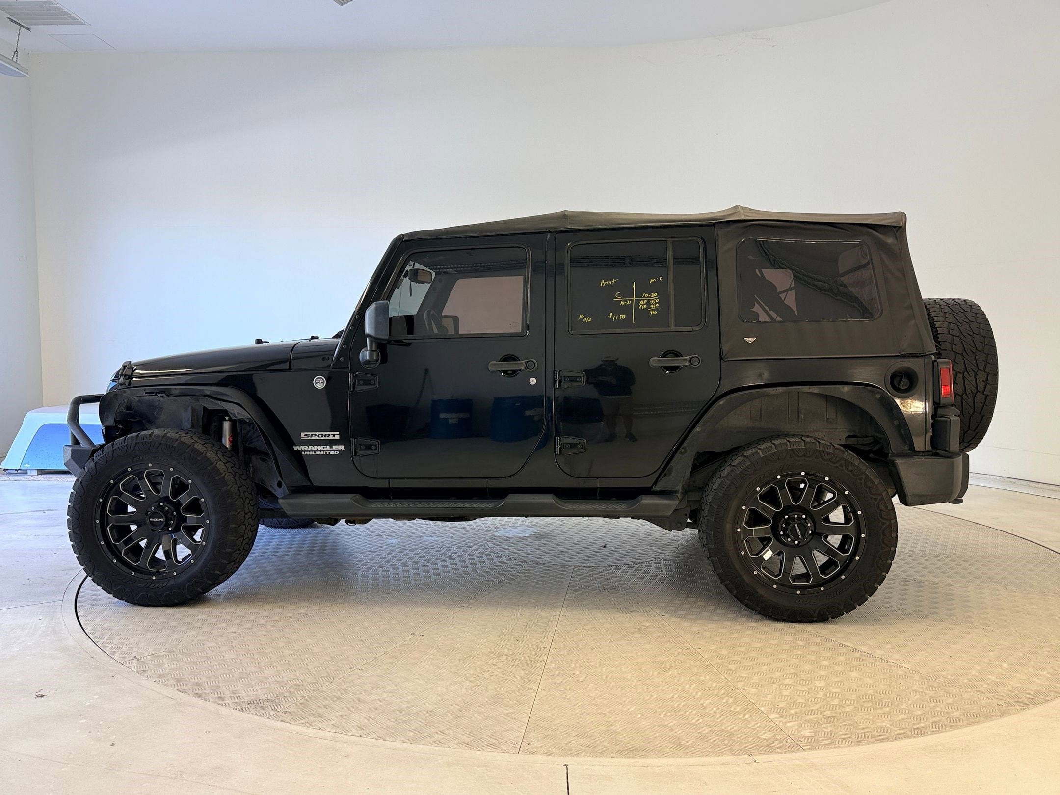 Used 2013 Jeep Wrangler Unlimited Sport with VIN 1C4HJWDG7DL618334 for sale in Richardson, TX