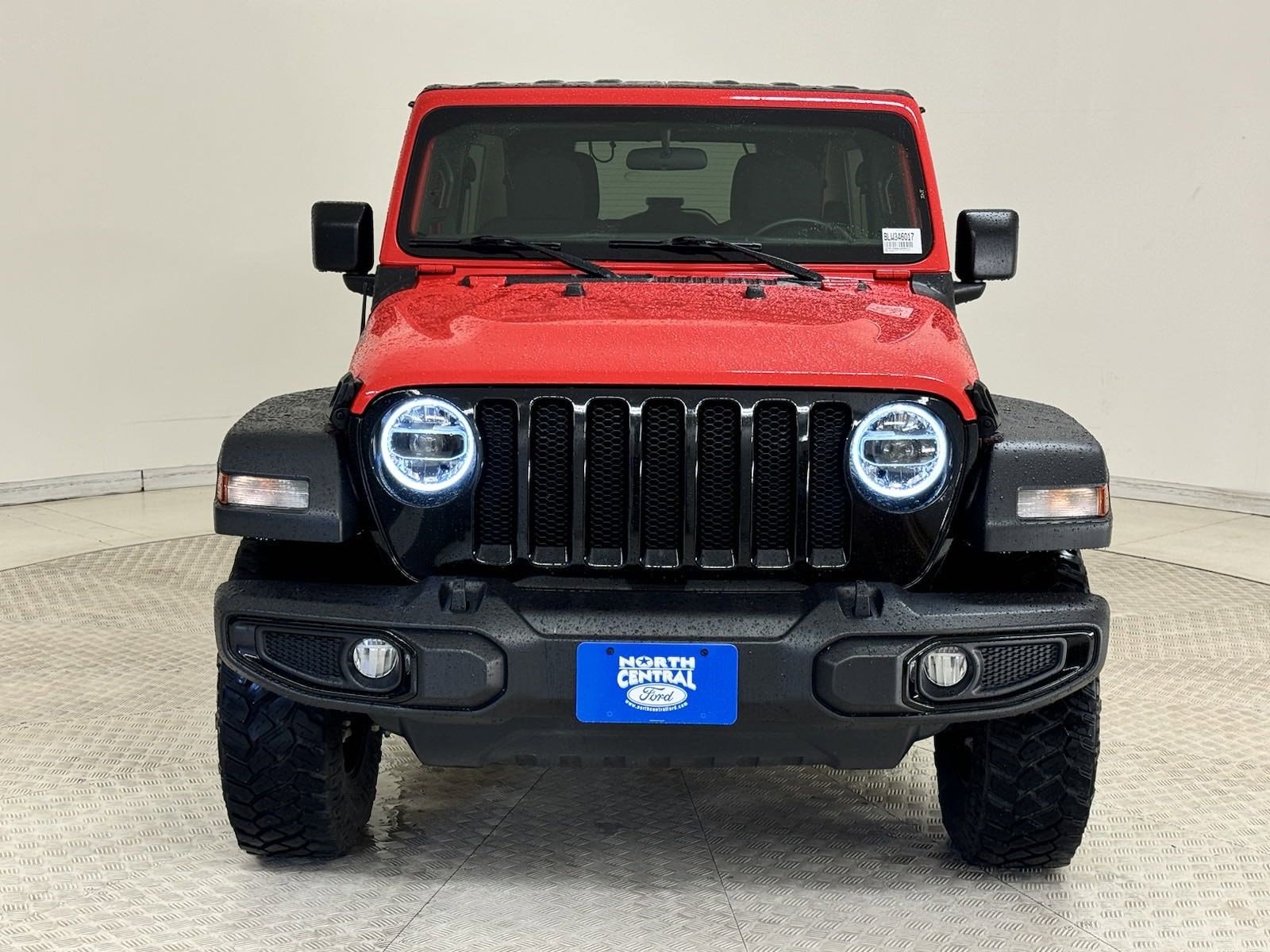 Used 2020 Jeep Wrangler Unlimited Willys with VIN 1C4HJXDG0LW346017 for sale in Richardson, TX