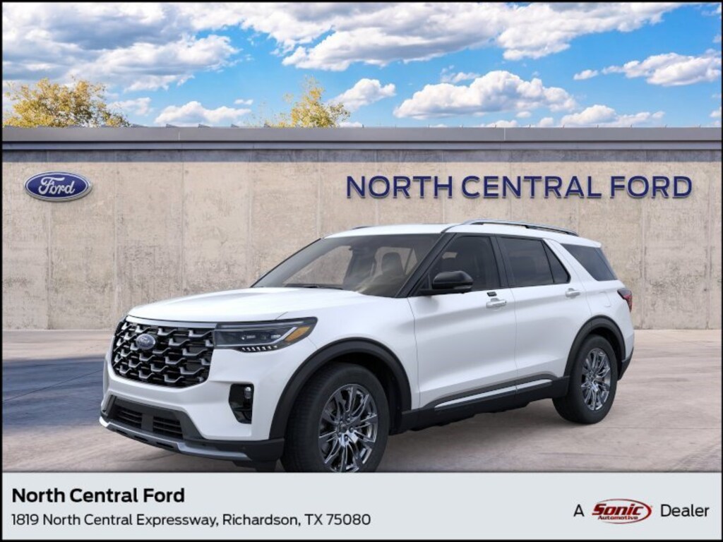 New 2026 Ford Explorer Platinum