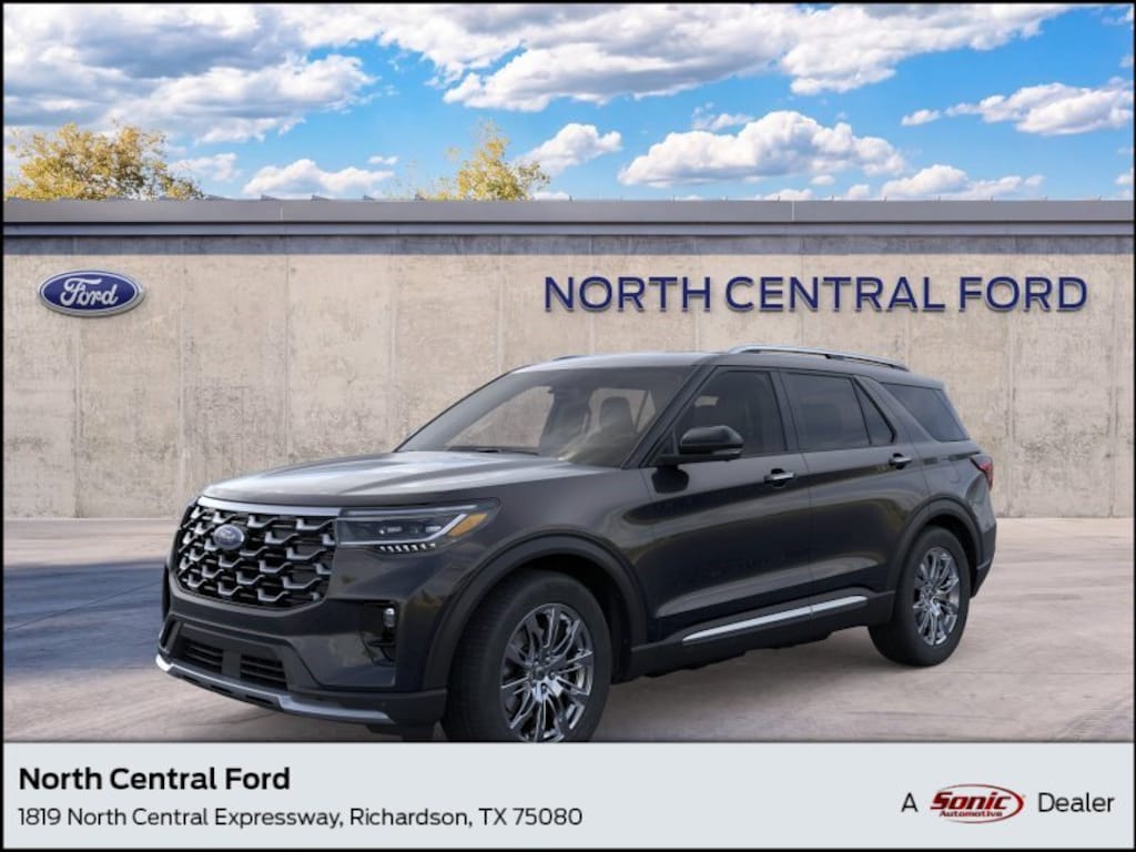 New 2026 Ford Explorer Platinum