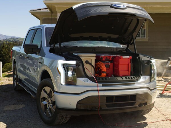 2022 Ford F-150 Lightning Front Trunk
