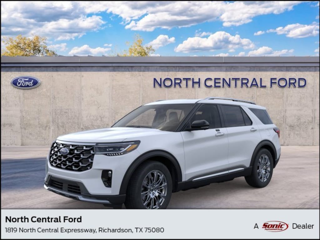 New 2026 Ford Explorer Platinum SUV