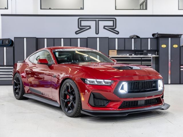 Ford Mustang RTR Spec 3 in the RTR Factory