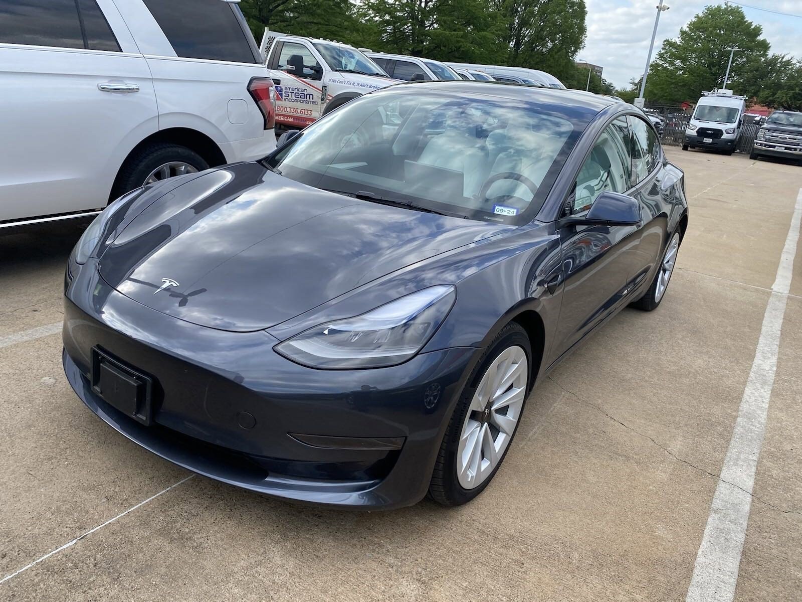 Used 2023 Tesla Model 3  with VIN 5YJ3E1EA3PF652418 for sale in Richardson, TX