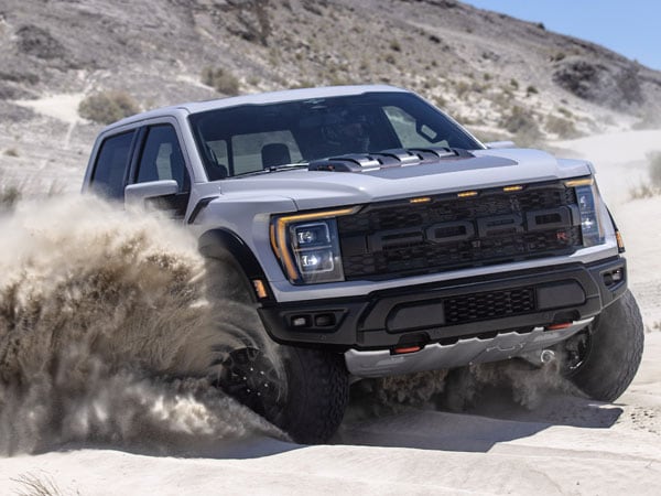 2023 Ford F-150 Raptor R Action Shot