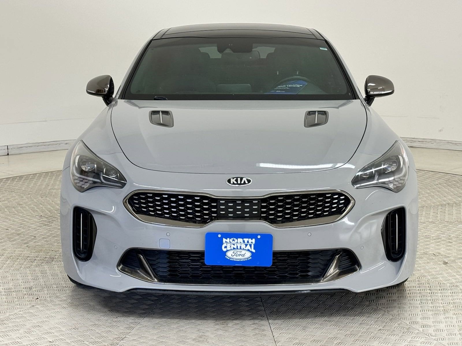 Certified 2020 Kia Stinger GT1 with VIN KNAE45LC4L6080379 for sale in Richardson, TX