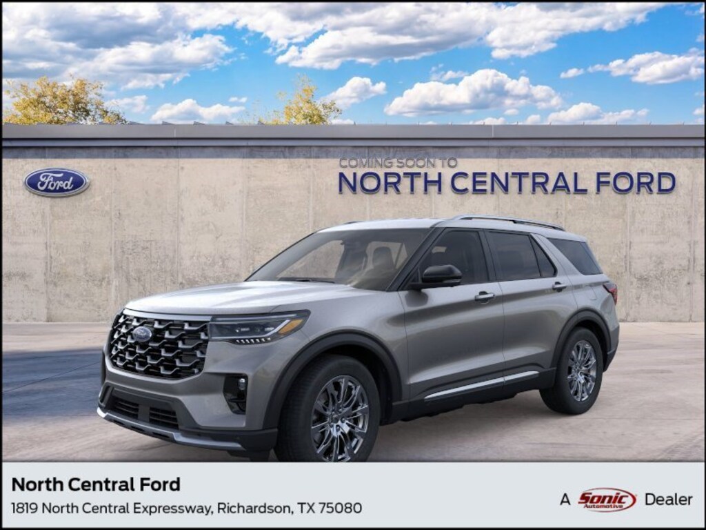 New 2026 Ford Explorer Platinum