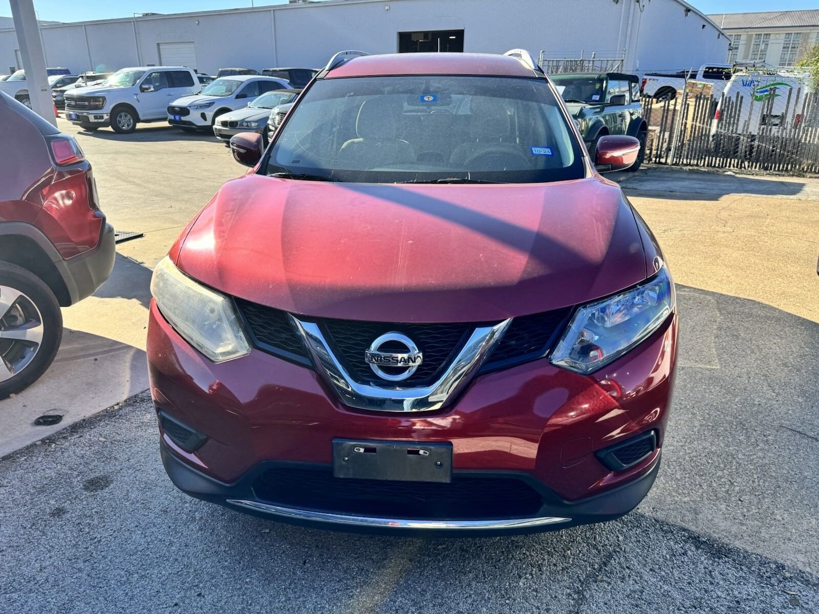 Used 2015 Nissan Rogue SV with VIN KNMAT2MT0FP514149 for sale in Richardson, TX