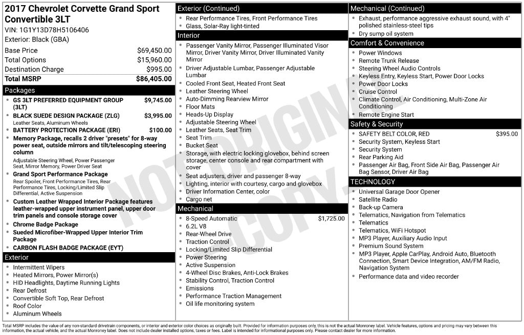 2017 Chevrolet Corvette 3LT - Photo 27