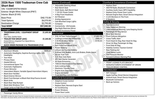 2026 RAM 1500 Tradesman - Photo 35