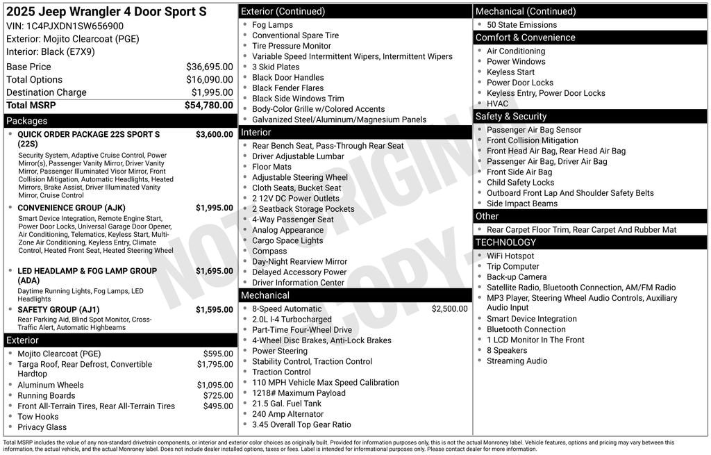 2025 Jeep Wrangler 4-Door Sport S - Photo 33