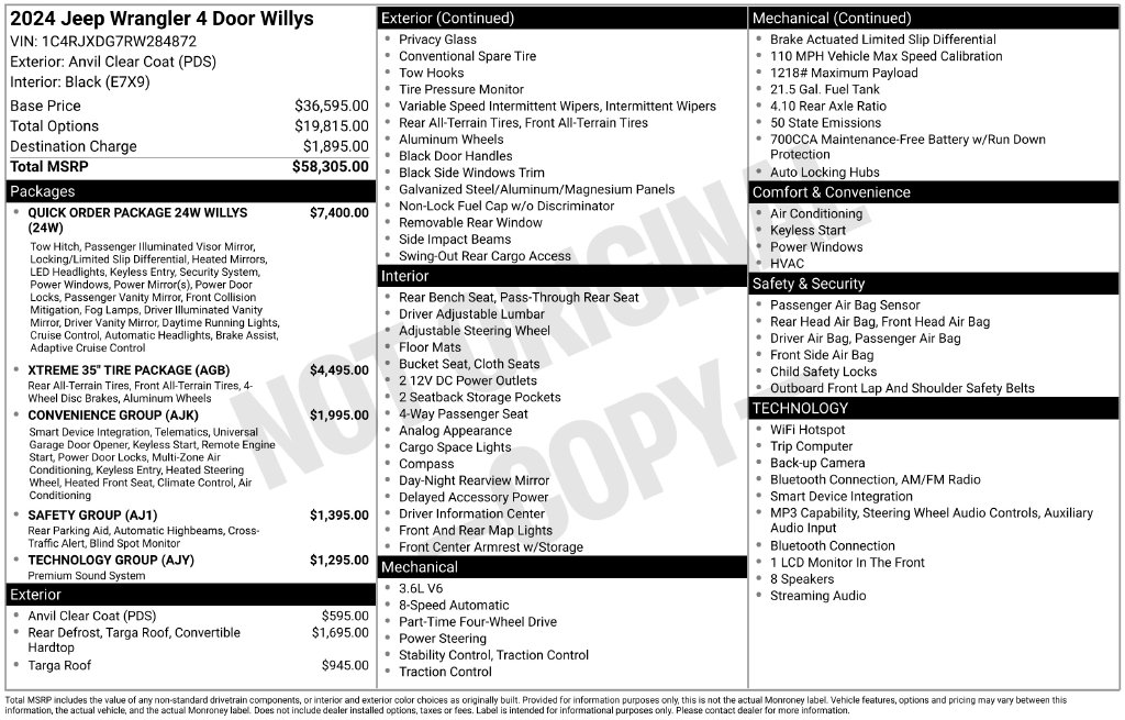 2024 Jeep Wrangler 4-Door Willys - Photo 19