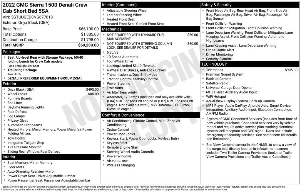 2022 GMC Sierra 1500 Denali Denali - Photo 33