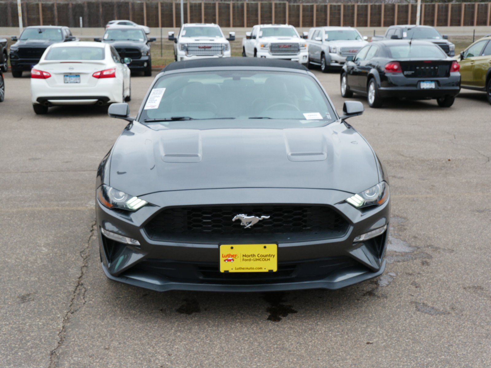 Certified 2020 Ford Mustang EcoBoost Premium with VIN 1FATP8UH2L5111797 for sale in Coon Rapids, Minnesota