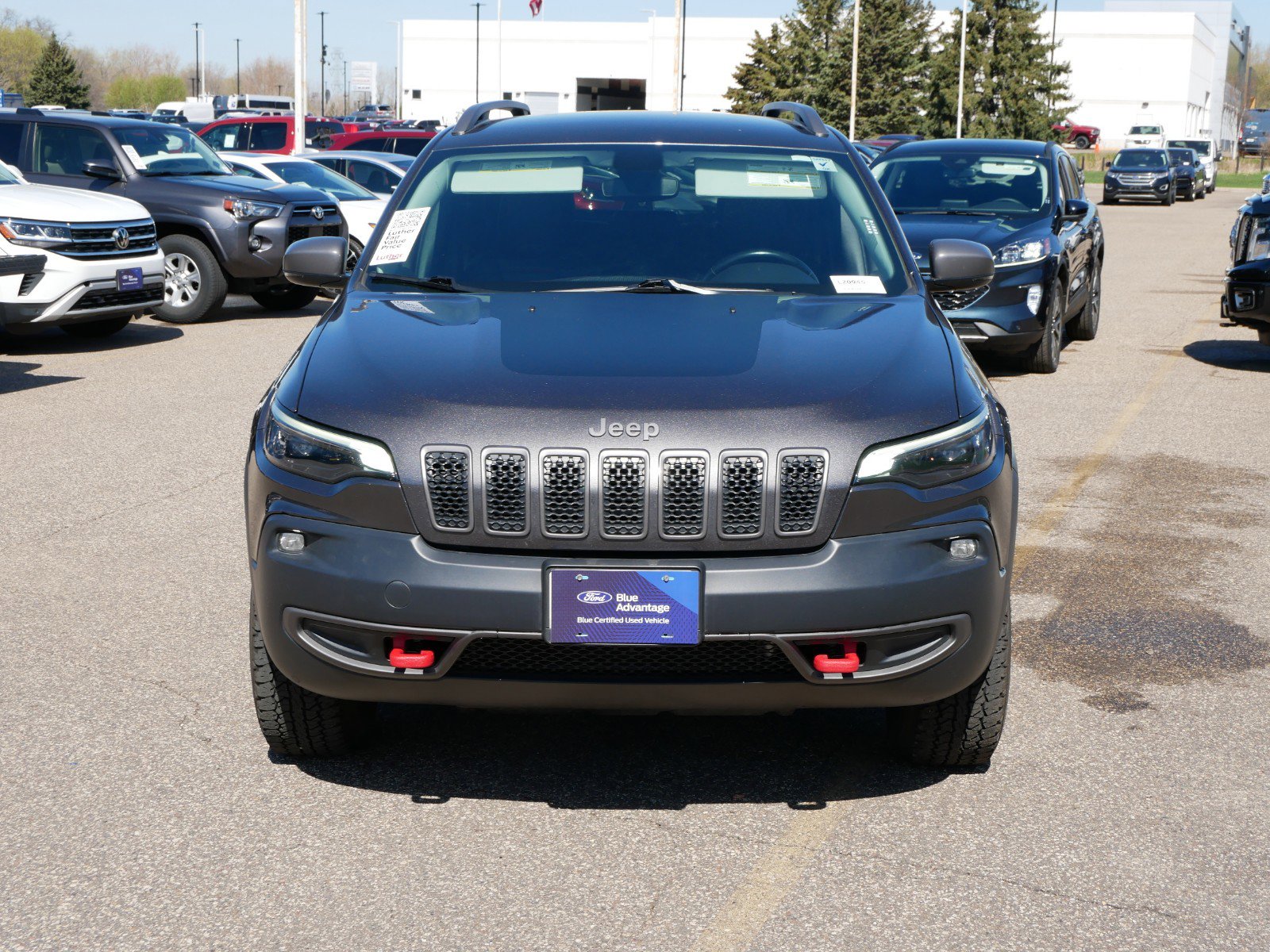 Certified 2020 Jeep Cherokee Trailhawk with VIN 1C4PJMBX0LD621717 for sale in Coon Rapids, Minnesota