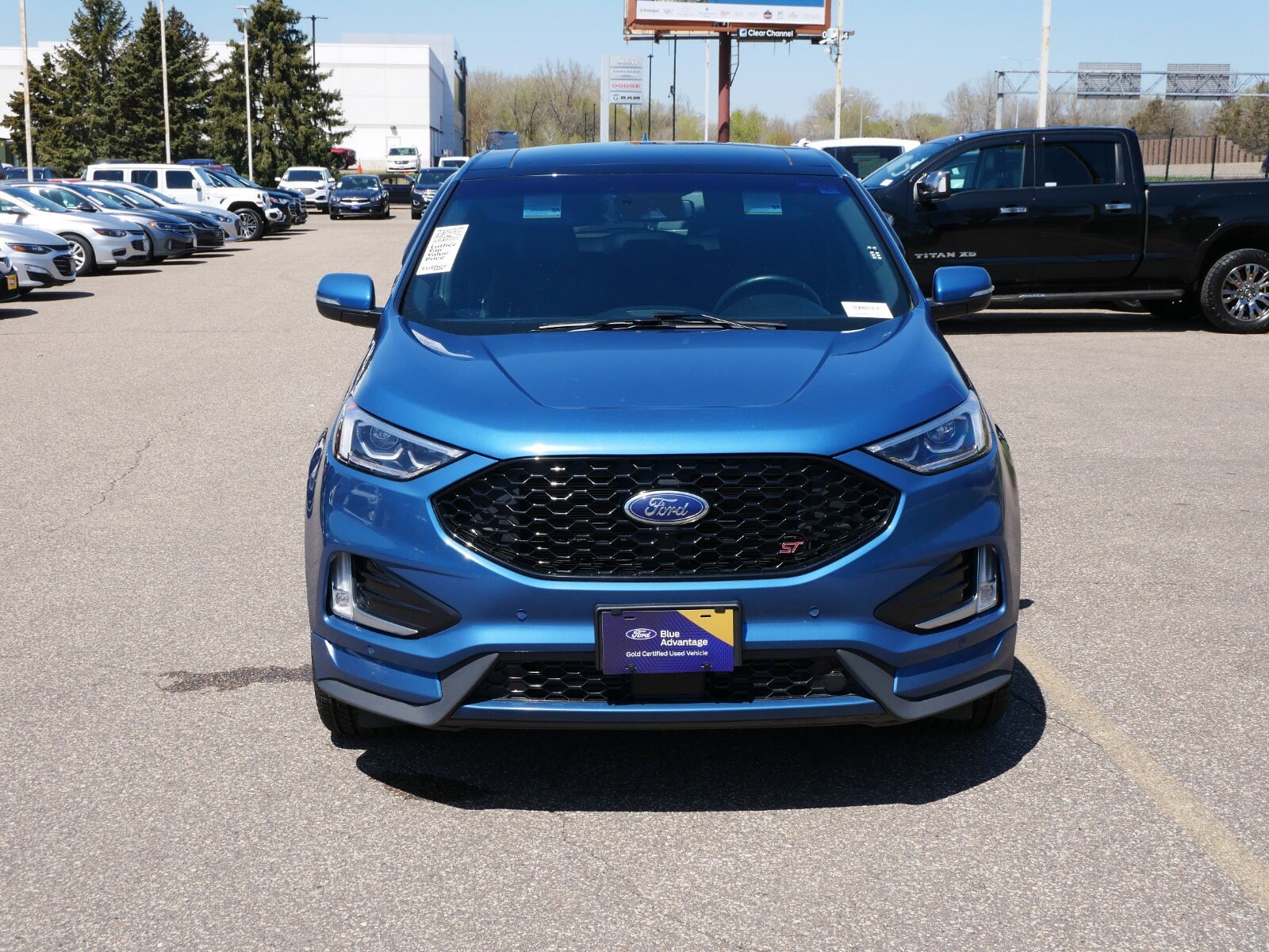 Certified 2019 Ford Edge ST with VIN 2FMPK4AP9KBB71600 for sale in Coon Rapids, Minnesota