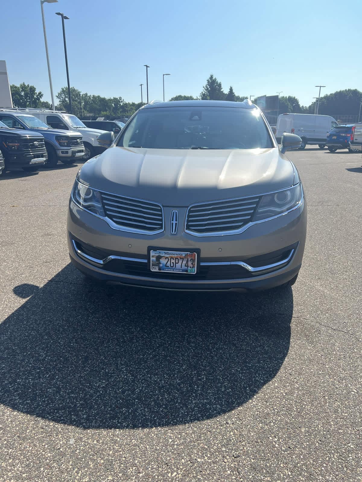 Used 2016 Lincoln MKX Reserve with VIN 2LMTJ8LR0GBL60428 for sale in Coon Rapids, Minnesota