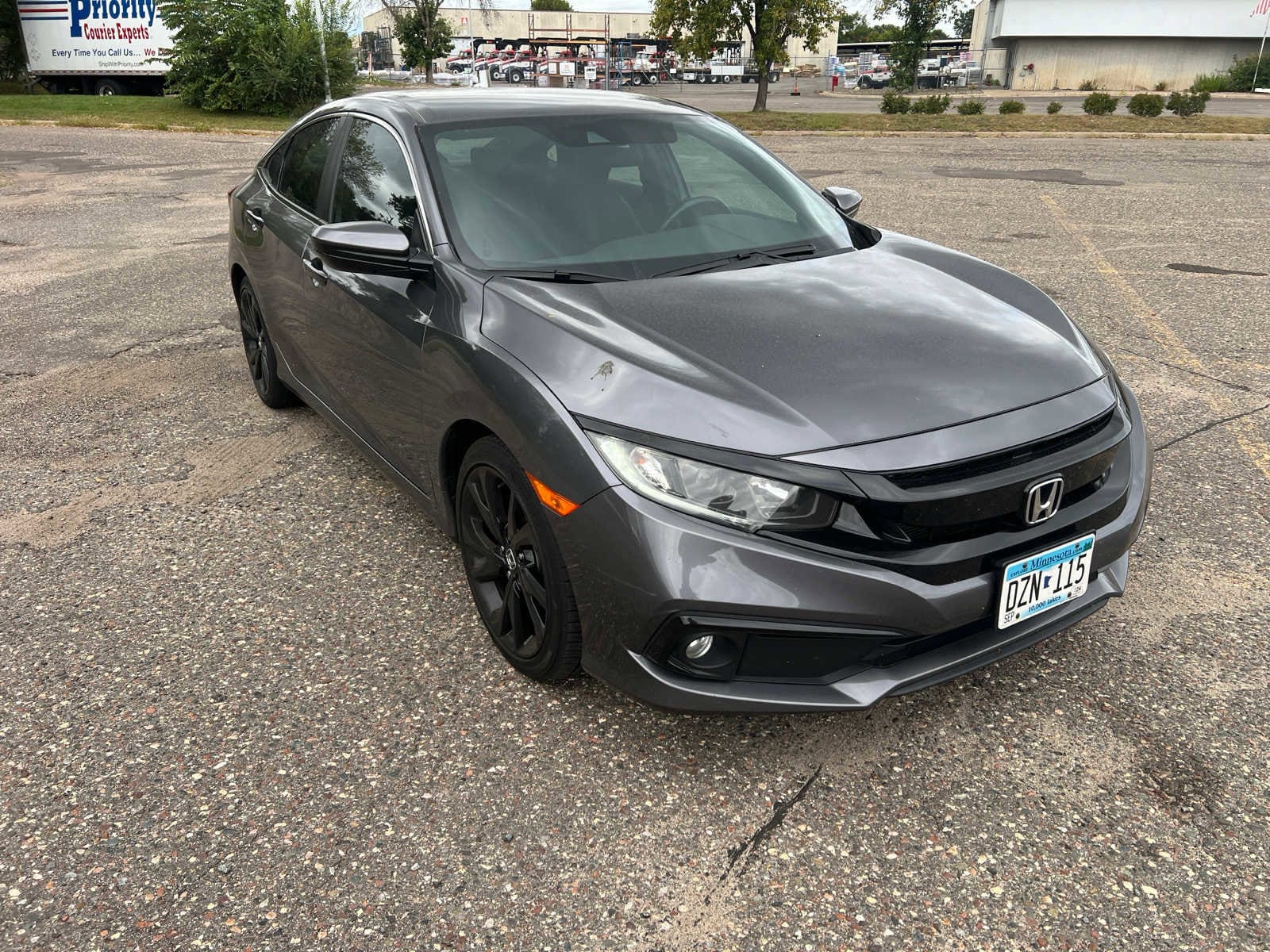 Certified 2019 Honda Civic Sport with VIN 2HGFC2F87KH553805 for sale in Coon Rapids, Minnesota