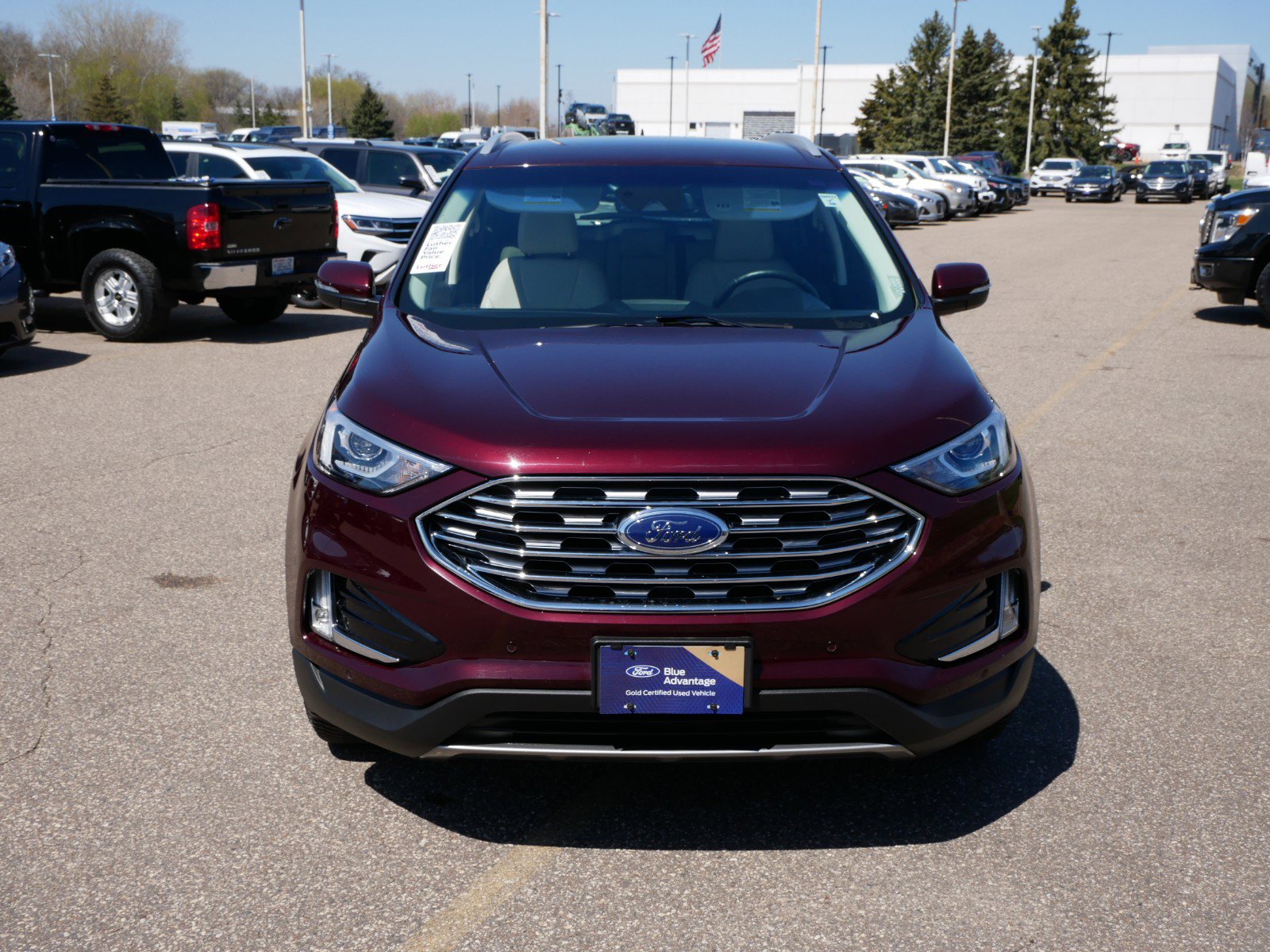 Certified 2020 Ford Edge Titanium with VIN 2FMPK4K90LBA27452 for sale in Coon Rapids, Minnesota
