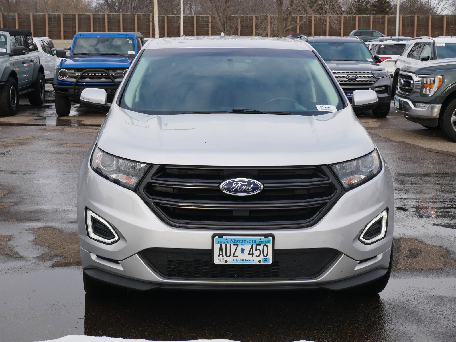 Certified 2017 Ford Edge Sport with VIN 2FMPK4AP5HBB12617 for sale in Coon Rapids, Minnesota