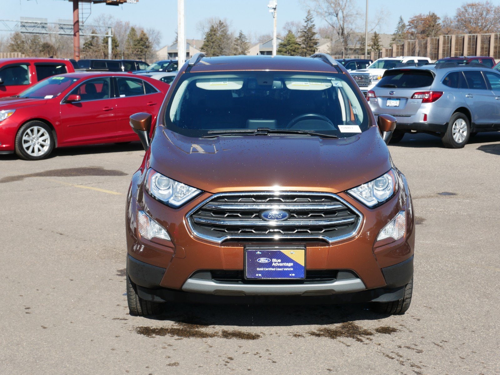 Certified 2020 Ford Ecosport Titanium with VIN MAJ6S3KL2LC355841 for sale in Coon Rapids, Minnesota