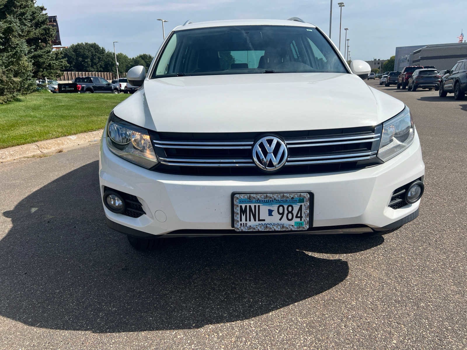 Used 2013 Volkswagen Tiguan SE with VIN WVGBV7AX9DW522056 for sale in Coon Rapids, MN