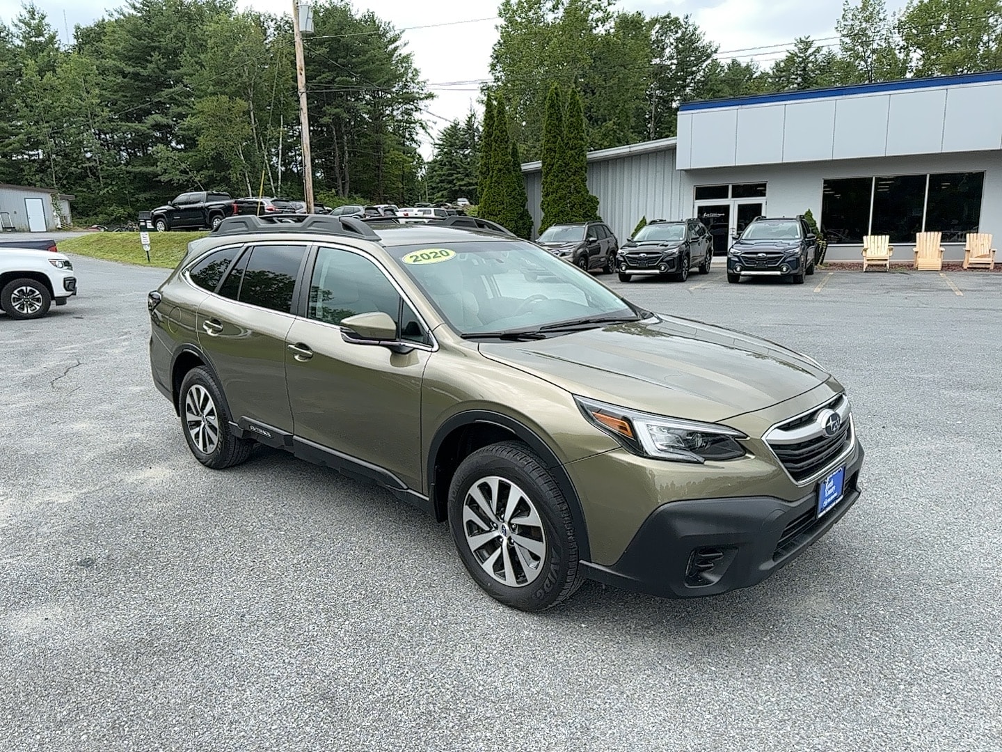 Used 2020 Subaru Outback Premium with VIN 4S4BTACC1L3157627 for sale in Queensbury, NY