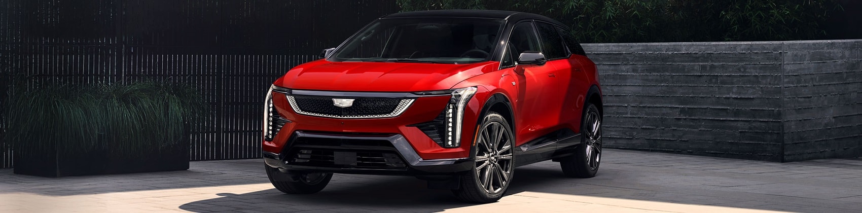 Cadillac Optiq parked front view