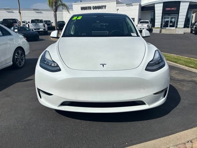 Used 2022 Tesla Model Y Long Range with VIN 7SAYGAEE1NF348216 for sale in Escondido, CA