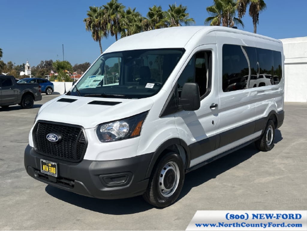 New 2027 Ford Transit-350 Passenger XL Wagon Medium Roof Van