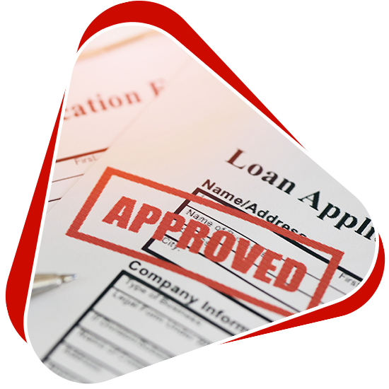 loan application stamped approved