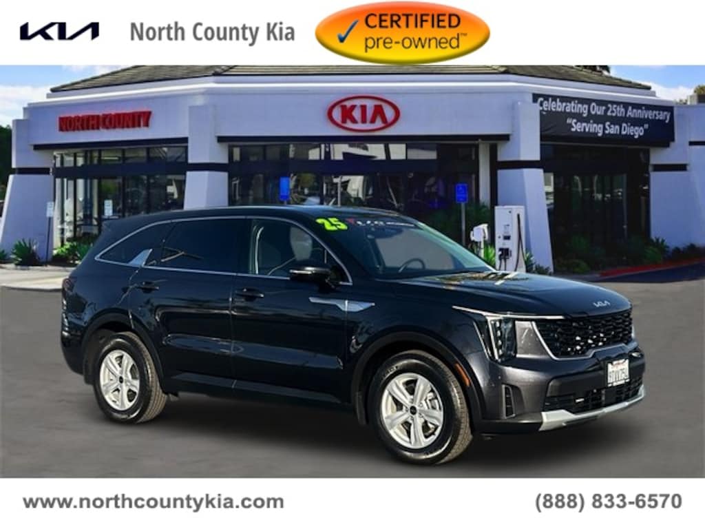 Certified 2025 Kia Sorento LX SUV
