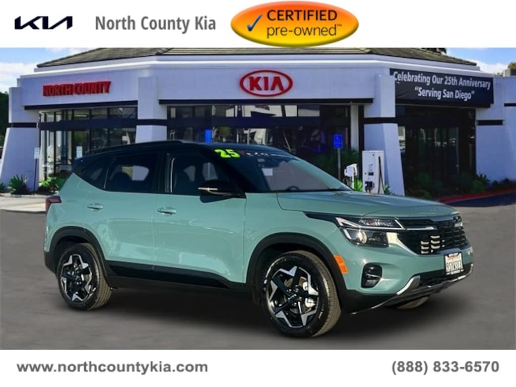 Certified 2025 Kia Seltos S SUV