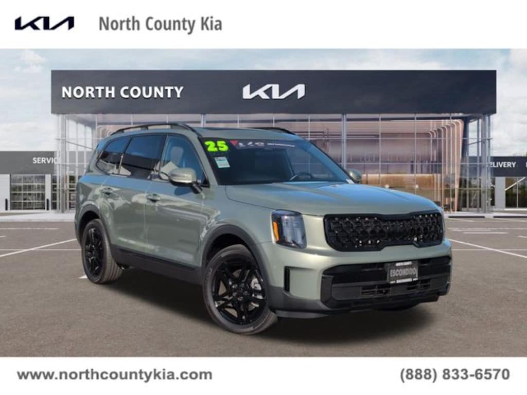 Certified 2025 Kia Telluride EX X-Line SUV