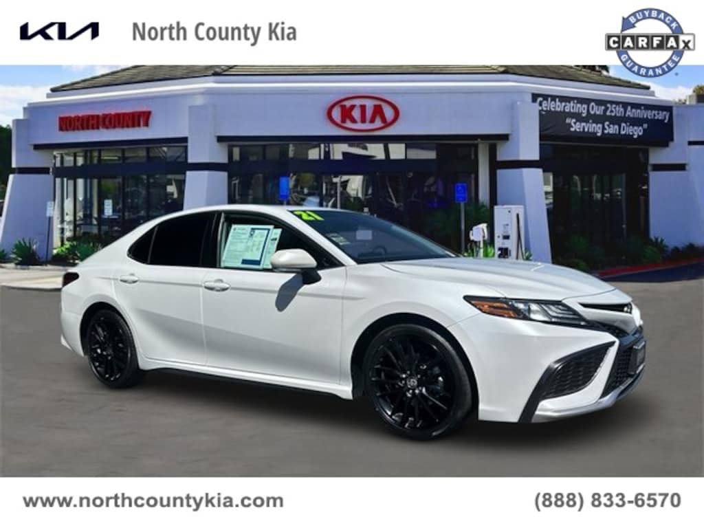Used 2021 Toyota Camry XSE Sedan