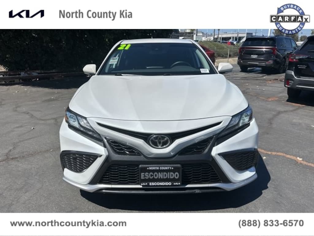 Used 2021 Toyota Camry XSE Sedan